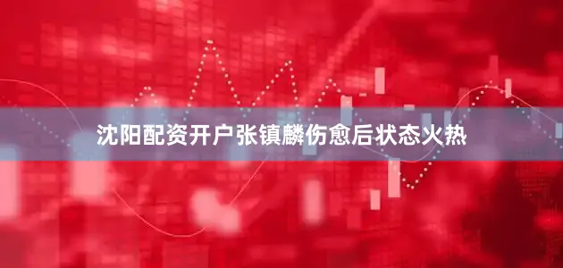 沈阳配资开户张镇麟伤愈后状态火热